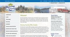 Desktop Screenshot of munisingtownship.org